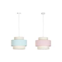 Plafondlamp DKD Home Decor 40 x 40 x 30 cm Groen Licht Roze 50 W (2 Stuks) - thumbnail