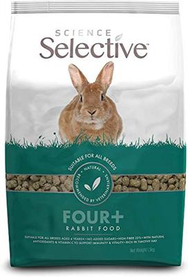 Supreme Science Selective Konijn 4+ Senior 10kg