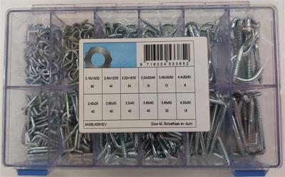 assortiment schroefhaak