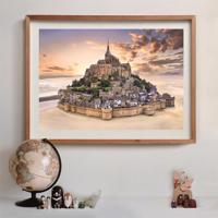 CLEMENTONI - Compact 1500 stukjes - Mont Saint-Michel - thumbnail