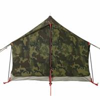 VidaXL Tent 2-persoons waterdicht camouflage - thumbnail