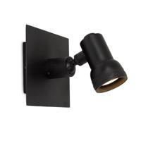 Messing Wandspot Indigo Mini Swirl Antiek Zwart - thumbnail