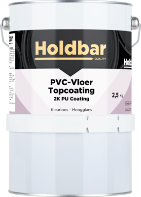 Holdbar PVC-Vloer Topcoating Hoogglans 2,5 Kg Holdbar PVC-Vloer Topcoating Hoogglans 2,5 Kg