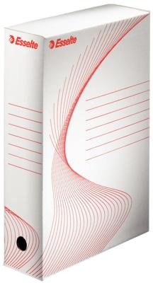 Archiefdoos esselte boxycolor 80mm 352x250mm wit | 25 stuks