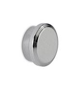 Magneet maul neodymium rond 25mm 13kg nikkel - thumbnail