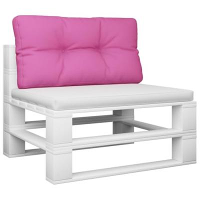VidaXL Palletkussen 80x40x12 cm stof roze VidaXL Palletkussen 80x40x12 cm stof roze