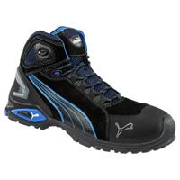 Puma Veiligheidslaars | maat 44 zwart/blauw | S3 SRC EN ISO 20345 | velours | 1 stuk - 63.225.0-44 63.225.0-44 - thumbnail