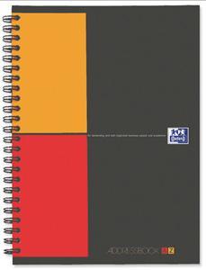 Oxford INTERNATIONAL Addressbook, ft A5, 144 bladzijden Oxford INTERNATIONAL Addressbook, ft A5, 144 bladzijden