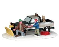 Kerstfiguur Snow plow set-up LEMAX - Lemax - thumbnail