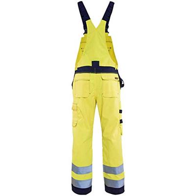 Blåkläder Multinorm bretelbroek 26081514 | High-Vis Geel/Marineblauw | Maat 58 - 7330509501566 Blåkläder Multinorm bretelbroek 26081514 | High-Vis Geel/Marineblauw | Maat 58 - 7330509501566