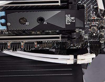 Corsair Premium verlengkabel voor voorpaneel, met ommanteling, zwart