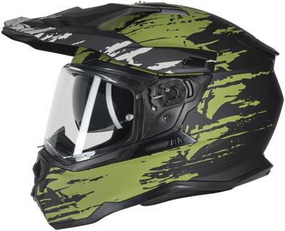SPEC-X endurohelm "sx-62.01/r1" stinger adv helmet spac-x sx-62.01/r1 stinger adv xxl bl/green