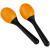 Nino Percussion NINO569OR kunststof maracas oranje