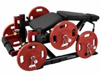 Steelflex Plate Loaded Leg Curl Machine - thumbnail