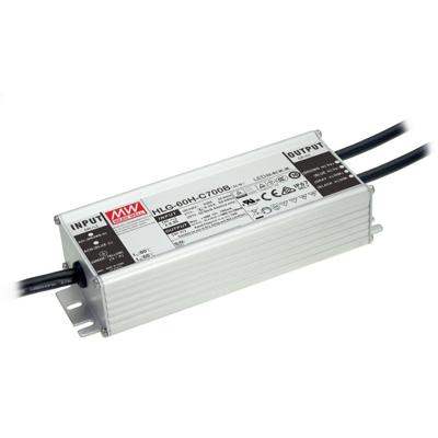 MEAN WELL HLG-60H-24AB LED-driver Constante spanning 60 W 1.5 - 2.5 A 22 - 27 V/DC Dimbaar, 3-in-1 dimmer, Instelbaar, PFC-schakeling, Outdoor,