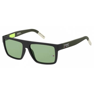 Tommy Hilfiger zonnebril 0004/S unisex cat. 3 nylon zwart/groen