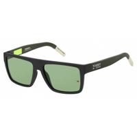 Tommy Hilfiger zonnebril 0004/S unisex cat. 3 nylon zwart/groen - thumbnail