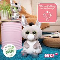 Nici glubschis pluchen knuffel ezel donki, 45cn - thumbnail
