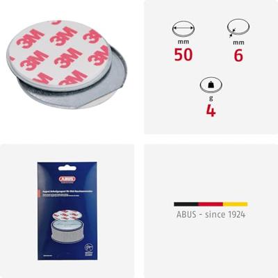 ABUS Abus HSZU10100 Magnetbefestigung für GRWM30600 Magneetbevestiging voor rookmelder Mini