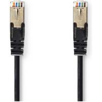 Nedis ccgp85121bk025 cat5e sf/utp-netwerkkabel rj45 male - rj45 male 0,25 m zwart - thumbnail