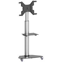 SpeaKa Professional SP-TVC-500 TV-wagen In hoogte verstelbaar 94,0 cm (37) - 203,2 cm (80) Vloerstandaard, In hoogte verstelbaar, Kantelbaar - thumbnail