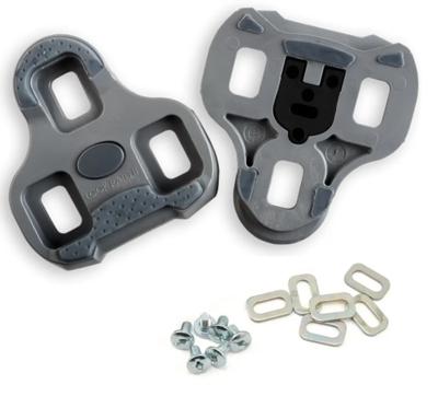 Look schoenplaatjes Kéo Grip race 4,5° grijs