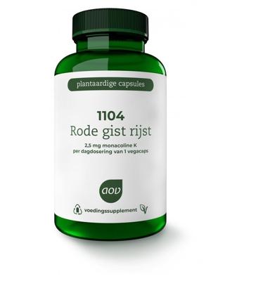 AOV 1104 Rode Gist Rijst Extract Vegacaps