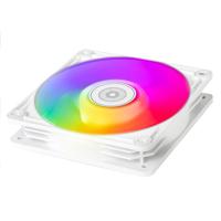 SilverStone vista 120 argb case fan (wit, 120 x 120 x 25 mm, pwm) - thumbnail