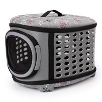 EVA Portable Folding Pet Tote Pet Carrier Bag(Gray) - thumbnail