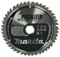 Makita Accessoires afkortzaagblad hout | efficut 216x30x2,0 45t 10g - e-06987 - e-06987 - thumbnail