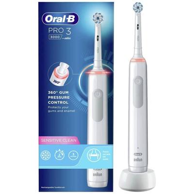Oral B Pro 3 3000 Sensitive Clean Tandenborstel Zwart