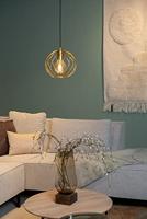 Lucide DANZA - Hanglamp - Ø 25 cm - 1xE27 - Mat Goud / Messing - thumbnail