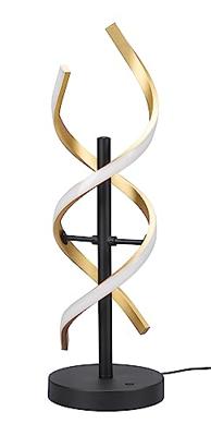 Trio Design vloerlampSequence zwart met goud - 541810208