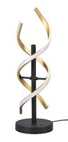 Trio Design vloerlampSequence zwart met goud - 541810208 - thumbnail
