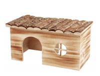 TRIXIE HUIS GRETE 2 UITGANGEN CAVIA SCHORSHOUT GEVLAMD 35X20X18 CM - thumbnail