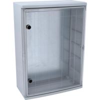 Velvalux Panoboxpro Kunststof Installatiekast 700x500x245mm - Transparant Deksel - Waterdicht IP65 - thumbnail