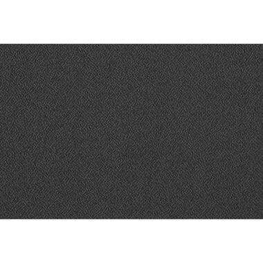 Boxspring met voetbord Liv geruit - antraciet - 120x200 cm - slanke poot - Leen Bakker