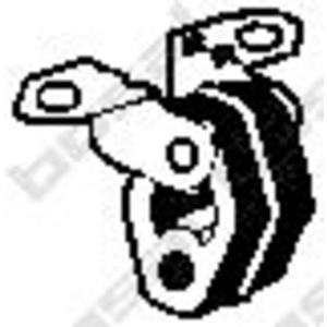 Aanslagrubber, demper 255084