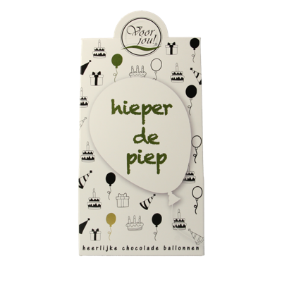 Voor Jou! Cadeau doos hieperdepiep 2 100 Gram Voor Jou! Cadeau doos hieperdepiep 2 100 Gram