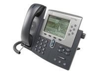CISCO SYSTEMS CP-7962G-CCME Cisco Unified IP Phone 7962G - VoIP-telefoon - SCCP SIP - zilver donkergrijs - met 1 x gebruikerslicentie voor Cisco CallManager Express - (Telefoons > IP & POTS Phones) - thumbnail
