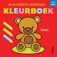 Deltas Mijn eerste woordjes kleurboek - thumbnail