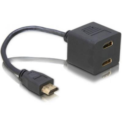 DeLOCK hdmi > 2x hdmi hdmi splitter (0,2 meter)