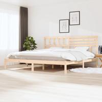 Bedframe massief grenenhout 200x200 cm - thumbnail