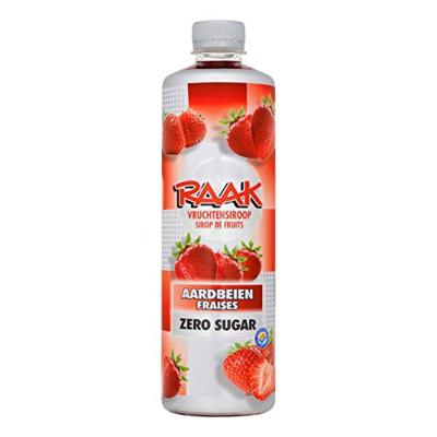 Raak - Vruchtensiroop - Aardbei - Zero - 6 x 750 ml