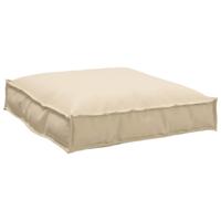 VidaXL Kussen beige 70 x 70 x 12 cm oxford stof - thumbnail