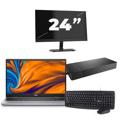 Dell Latitude 3320 - Intel Core i5-11e Generatie - 14 inch - 8GB RAM - 256GB SSD - Windows 11 Home + 1x 24 inch Monitor Dell Latitude 3320 - Intel Core i5-11e Generatie - 14 inch - 8GB RAM - 256GB SSD - Windows 11 Home + 1x 24 inch Monitor