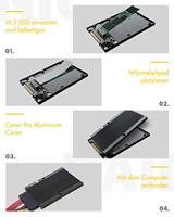 ICY BOX IB-M2U04 wisselframe - thumbnail