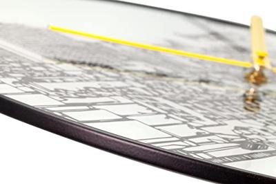 NeXtime NE-8191 Wandklok Trumpet City Ø 40 Cm