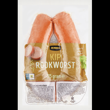Jumbo Kip Rookworst 275 g