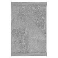 Wandschappen kubus 4 st 60x15x23 cm spaanplaat betongrijs - thumbnail